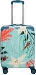 Travelite Handgep&auml;ckkoffer Cruise Cabin 4W S 55cm t&uuml;rkise lilie 072647 26
