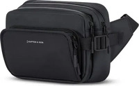 Kapten & Son Bauchtasche Lisbon Crossbody all black