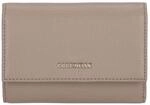 Coccinelle Hochkantb&ouml;rse Damen Metallic Soft Wallet warm taupe E2 MW5116601N59