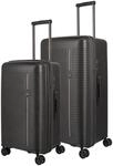 Travelite Kofferset 2tlg. Roomer M/L schwarz 077140 01