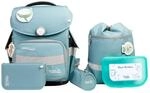 School-Mood Schulranzen Set 6tlg. Timeless Pro Dolphin (Ocean Collection, 2025)