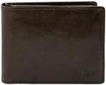 Braun B&uuml;ffel Querb&ouml;rse Herren Arezzo RFID 4+4CS braun