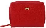 Braun B&uuml;ffel Druckknopfb&ouml;rse Damen Asti Mini 5CS rot 50413-660-080