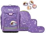 Ergobag Schulranzen Set 5tlg. Cubo Light (2026) PonyB&auml;radies 01518-90396-10