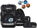 Ergobag Schulranzen Set 5tlg. Cubo Light Reflex Edition (2026) Super ReflektB&auml;r
