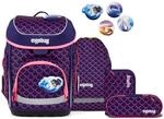 Ergobag Schulranzen Set 5tlg. Cubo Light Color Flash Edition (2026) PerlentauchB&auml;r
