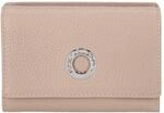 Mandarina Duck &Uuml;berschlagb&ouml;rse Damen Mellow Leather Portafoglio warm taupe