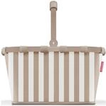 reisenthel Einkaufskorb carrybag 22l summerstripes coffee BK6056
