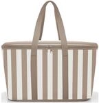 reisenthel Einkaufskorb coolerbag 20l summerstripes coffee UH6056