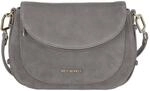 HEY MARLY Schultertasche Big Sister Suede grey HM60-0006-S