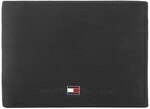 Tommy Hilfiger Kleinb&ouml;rse Herren Johnson Mini CC Flap Coin Pocket black