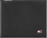 Tommy Hilfiger Querb&ouml;rse Herren Eton Mini CC Wallet black AM0AM00655002