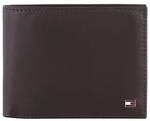 Tommy Hilfiger Querb&ouml;rse Herren Eton Flap & Coin Pocket brown AM0AM00652041