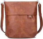 ZWEI Umh&auml;ngetasche MADEMOISELLE M12 cognac M12COG