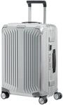 Samsonite Handgep&auml;ckkoffer Lite-Box Alu Spinner 55cm silber A111/122705/1004