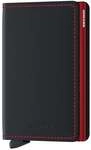 Secrid Kreditkartenetui Slimwallet Matte black-red-red SM-BLACK RED