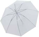 Doppler Stockschirm Big Wedding transparent white 71554WE