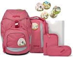 Ergobag Schulranzen Set 6tlg. Pack (2021) Lamas in B&auml;rjamas (ECO HERO Edition)