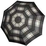 Knirps Taschenschirm T.200 Medium Duomatic check black & white 9532015280