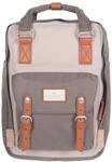 Doughnut Rucksack Macaroon Backpack 16l hellgrau D010-0907-F
