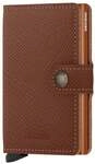 Secrid Kreditkartenetui Miniwallet Saffiano caramel MSA-CARAMEL