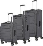 Travelite Kofferset 3tlg. SKAII 4w S/M erw./L erw. gipfelgrau 092640 04