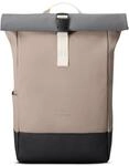 JOHNNY URBAN Laptoprucksack Harvey Rolltop 16 " " beige-grau JOHN00272