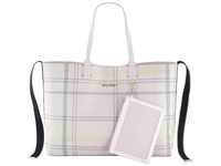 Tommy Hilfiger Shopper Tommy Tote Check feather white check AW0AW12311 AF4