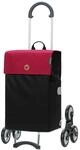 Andersen Einkaufstrolley Treppensteiger Scala Shopper Hera schwarz - rot...
