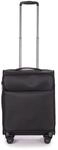 STRATIC Handgep&auml;ckkoffer Light + S 55cm black 03-11-1040-55