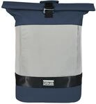 OAK25 Rucksack Reflective Rolltop 22l navy/blau + silber BP-RT-BU-GY
