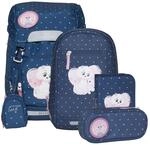 BECKMANN Norway Schulranzen Set 6tlg. Classic 22l Pet Friends Blue 104138A