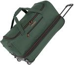 Travelite Reisetasche mit Rollen Basics exp. 98l dunkelgr&uuml;n 096276 86