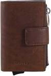 Ma&icirc;tre Kreditkartenetui Birkheim E-Cage SV8 darkbrown 4060001803 702