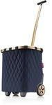 reisenthel Einkaufstrolley carrycruiser 40l frame rhombus midnight gold OE4111
