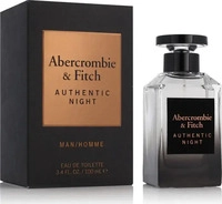 Abercrombie & Fitch Authentic Night Man Eau de Toilette 100 ml, Grundpreis: &euro;