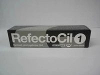 RefectoCil Wimpern- und Augenbrauenfarbe 1 Deep Black 15 ml, Grundpreis: &euro;