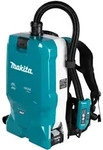 Makita Akku-Rucksackstaubsauger 40V max. Bluetooth Luftvolumen 2,1 m3/min, max. ...