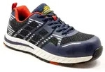 Sicherheitshalbschuh S1 Jersey blau/rot