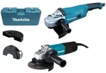 Makita Winkelschleiferset GA9020R + 9558NB im Koffer, DK0052G