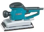 Makita Schwingschleifer 330 W im MAKPAC Papiergr&ouml;&szlig;e 115 x 280 mm, Schleifplatten...