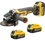 Dewalt DCG405P3-QW 18 Volt Akku-Winkelschleifer inkl. 3x 18V 5Ah Akku