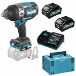 Makita Akku-Schlagschrauber 40V max. TW001GM201 4,0 Ah, 2 Akkus +
