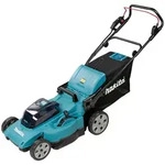 Makita Akku-Rasenm&auml;her 2x18V DC18R Schnitth&ouml;henverstellung 8 , Schnittbreite...