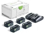 Festool Energie-Set SYS 18V 4x5,0/TCL 6 DUO