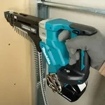 Makita Akku-Magazinschrauber 18V inkl. Schraubenl&auml;nge 25-55 mm, Schnellbauschrau...