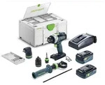 Festool Akku-Schlagbohrschrauber QUADRIVE TPC 18/4 5,0/4,0 I-Set