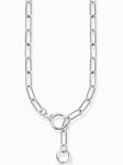 Thomas Sabo KE2192-051-14 Damen Gliederkette mit zwei Ringverschl&uuml;ssen,...
