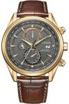 Citizen AT8263-10H Eco-Drive Chronograph Herrenuhr Funkuhr 43mm 10ATM