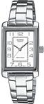 Casio LTP-1234PD-7BEG Damenuhr Timeless collection 21mm 1ATM